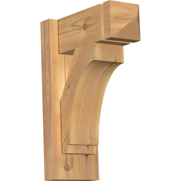 Ekena Millwork Imperial Arts & Crafts Smooth Outlooker, Western Red Cedar, 5 1/2"W x 12"D x 16"H OUT06X12X16IMP03SWR - main